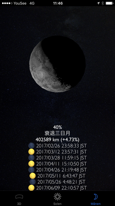 Sun and Moon Tracker 3D Pro screenshot 4